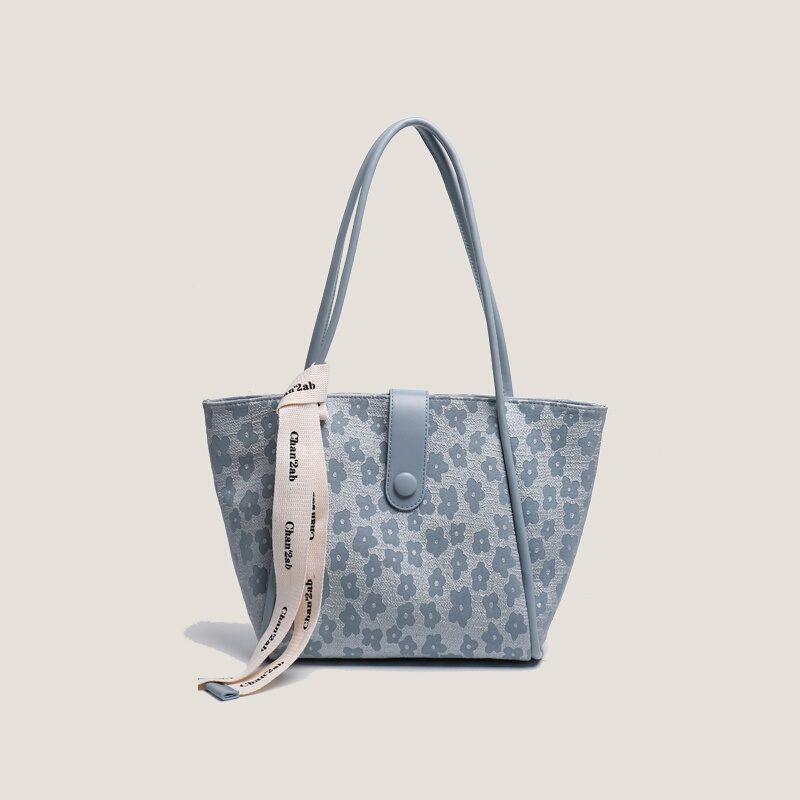 Buffalo Women's Bag Premium Elegant Commuter Tote Bag Large Capacity One Shoulder Handbag Autumn and Winter