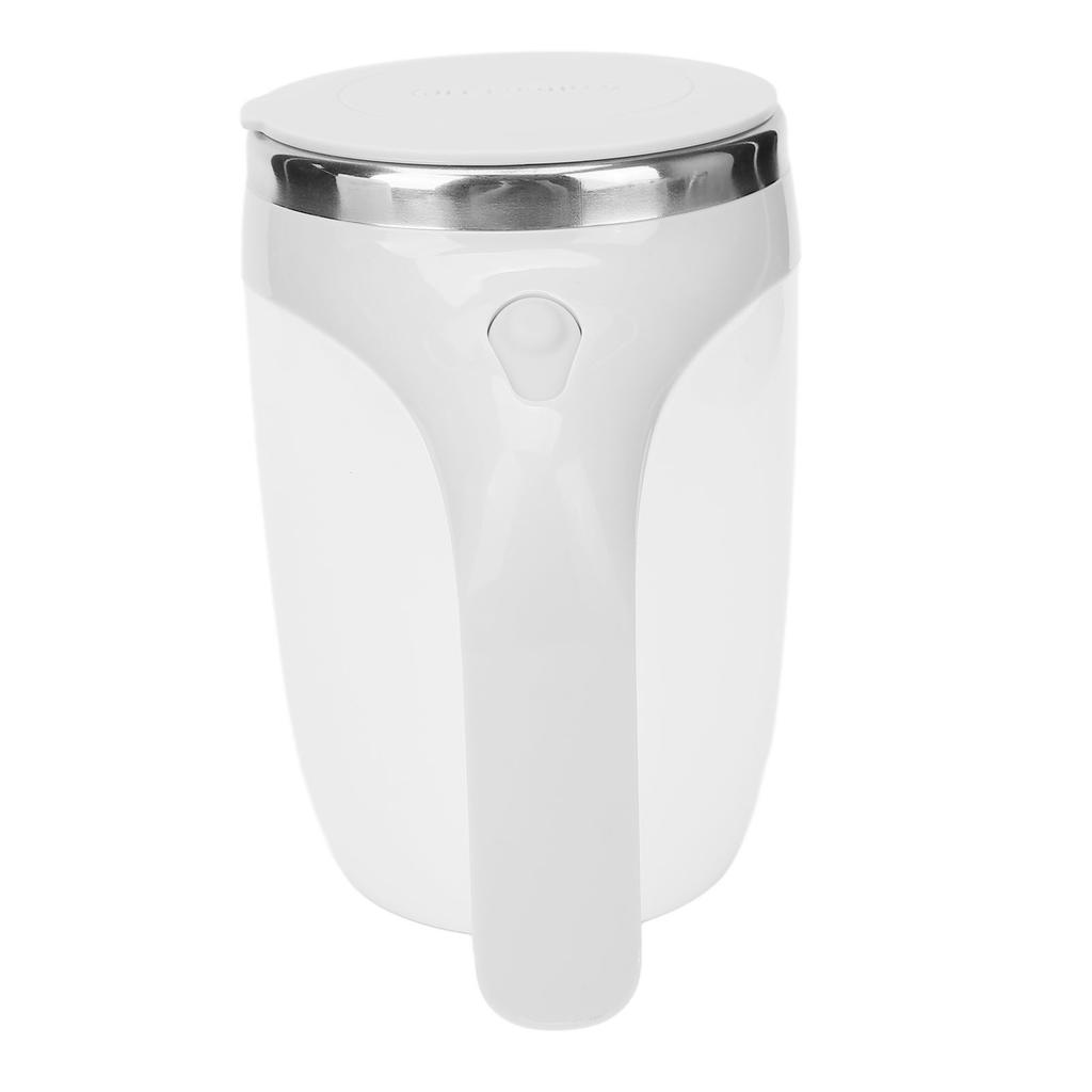 D2 Self Stirring Mug Electric Magnetic Rotating Mixing Cup Automatic Metal Cup for Coffee Milk Rotating Electric Milk Coffee Cup