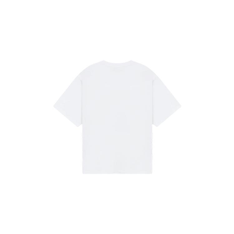 WE11DONE Summer Punk Style Teddy Bear Short Sleeve T-Shirt Unisex Tops White WD-TT1-26-775-U-WH