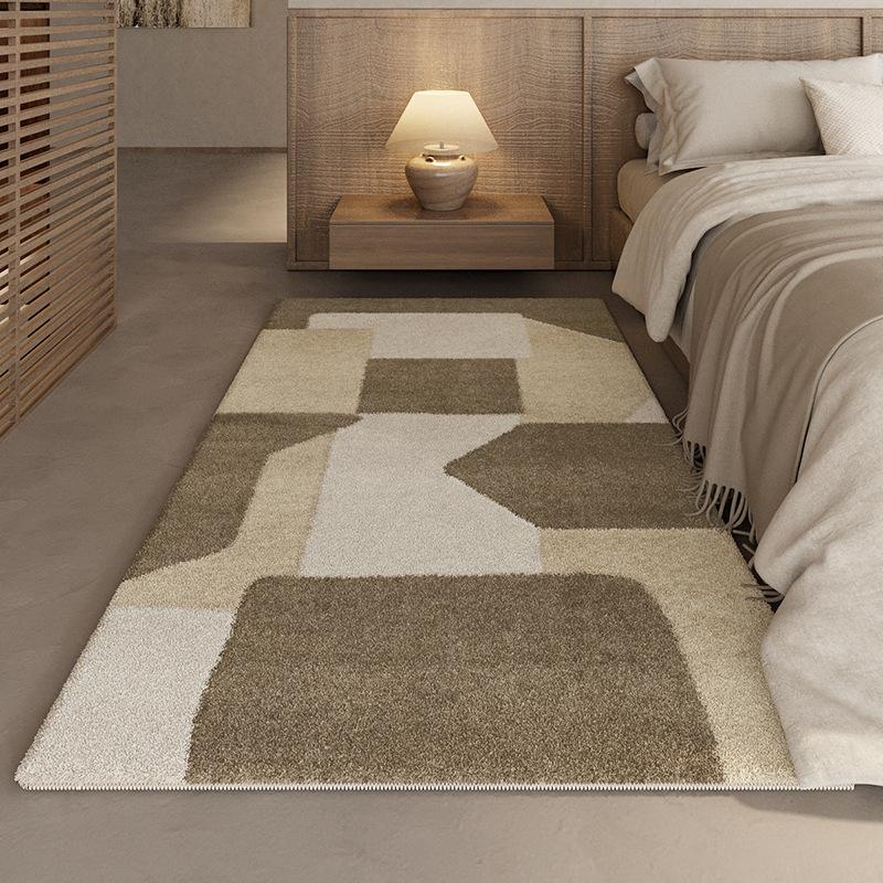 Simple Long Carpet Living Room Dirt Resistant Sofa Carpet Bedroom Bedside Carpet Bay Window Mat