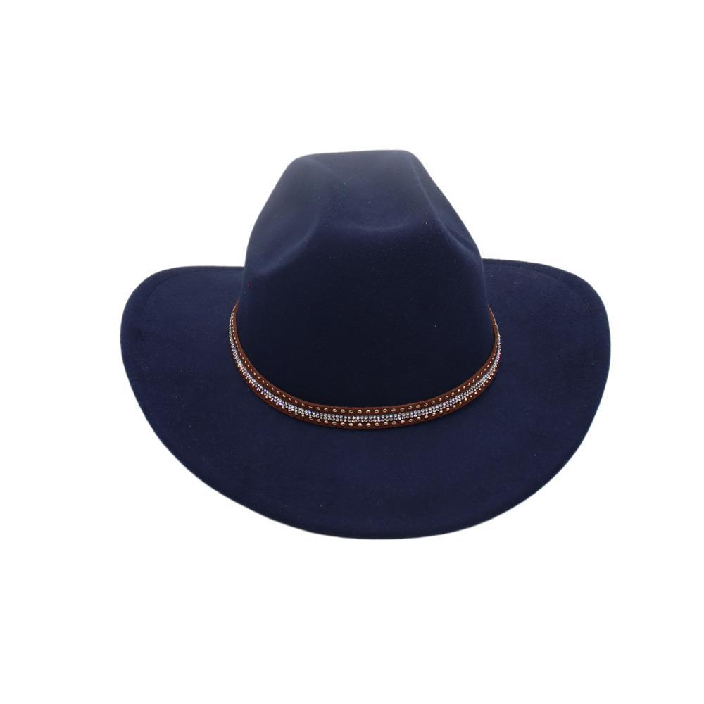 Jazz Tibetan Western Cowboy Hat Men'S And Women'S Performance Felt Hat Hat
