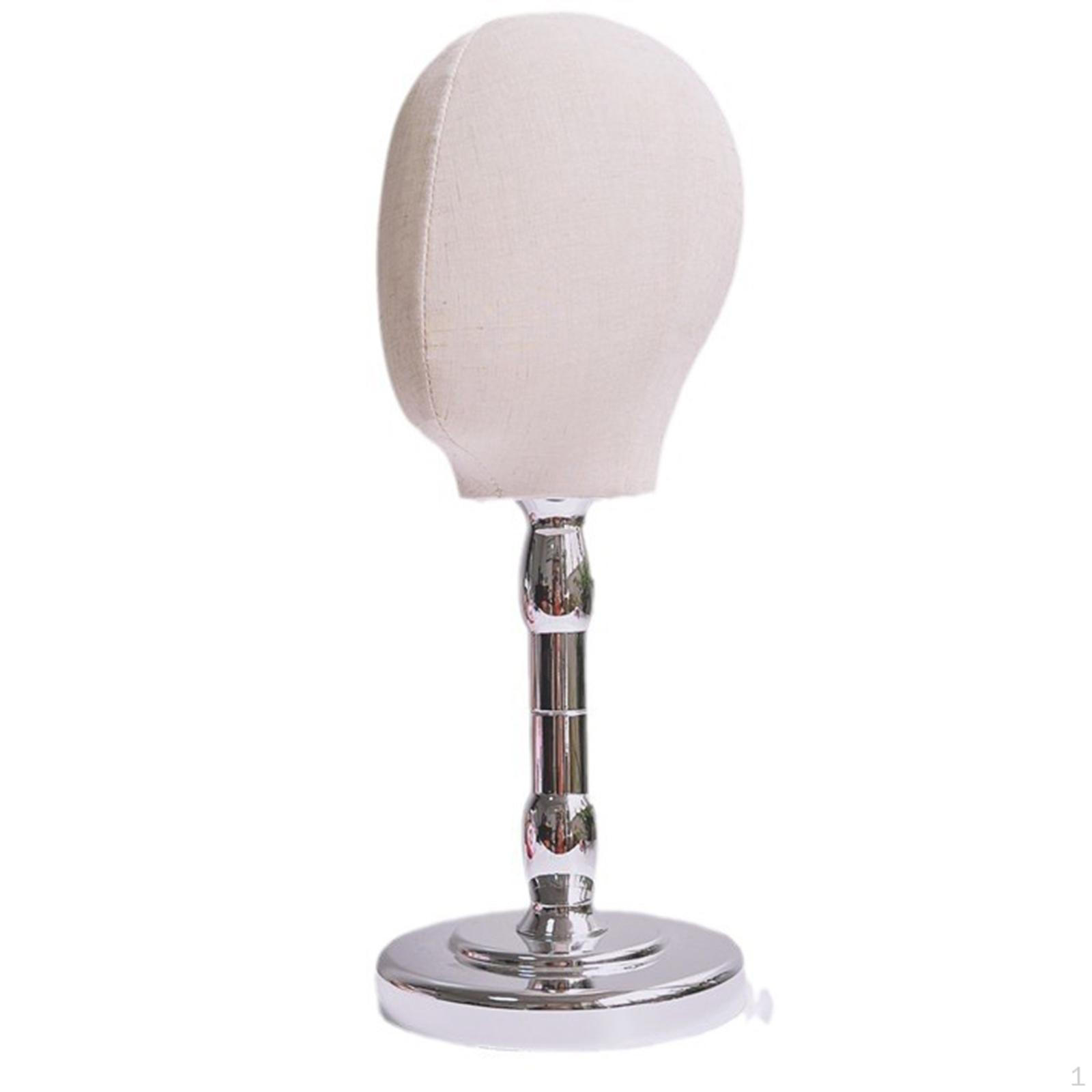 

Подставка для головных уборов манекена, универсальный держатель для изготовления париков, дисплей для шляп для домашнего салона и путешествий argent