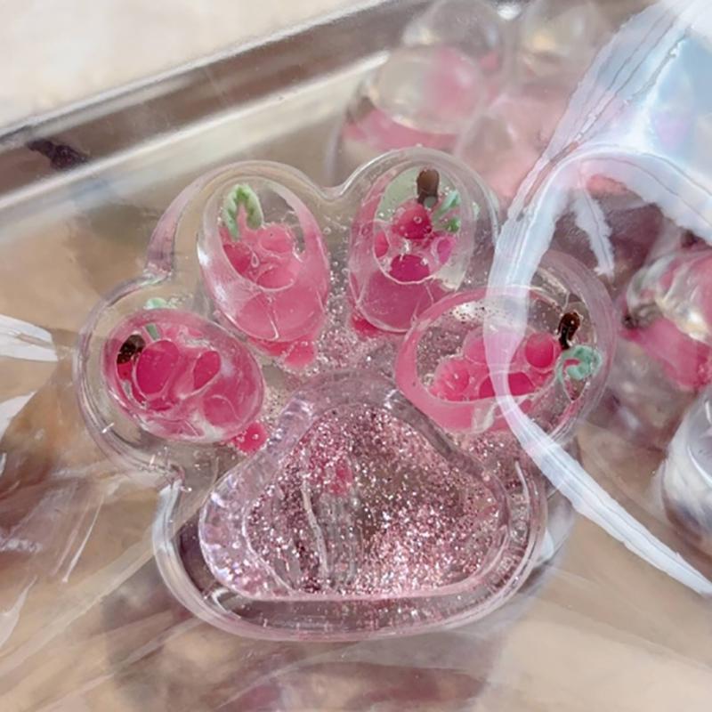 1 Stück Katzenpfote Slow Rebound Stressabbau Squeeze Requisiten Sternenhimmel Große Katzenpfote Squishy Fidget Spielzeug Kneten Dekompression Geschenk