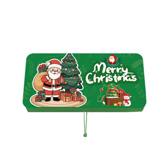 2026 Christmas Cash Gift Envelope 10 Slots Festive Money Box Personalized Surprise Holder for Cash Cards