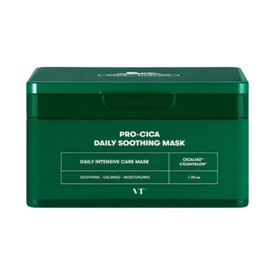 

VT COSMETICS Pro Cica Daily Soothing Mask — 350 г, 30 листов, 1 шт.