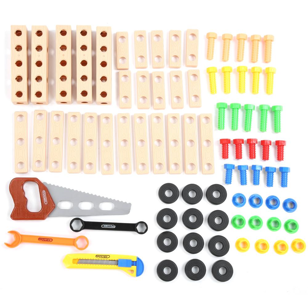 Children Assembly Building Blocks Realistic Shape Multi-function Repair Nut Combination Boys Educational Toys