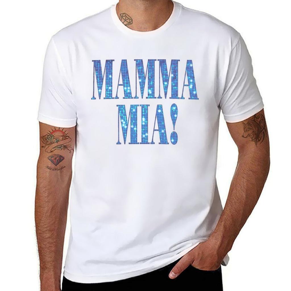 Mamma mia disco TShirt Casual Daily Wear Short Sleeve Top