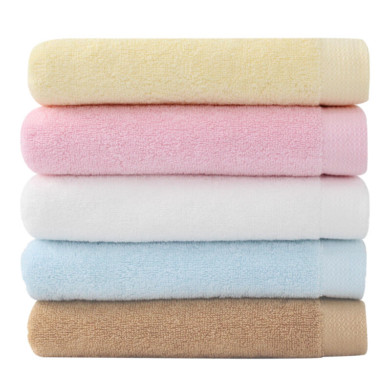

Pastel 30 count 170g luxury hotel towel set of 5 washcloths Pastel colors evenly_random