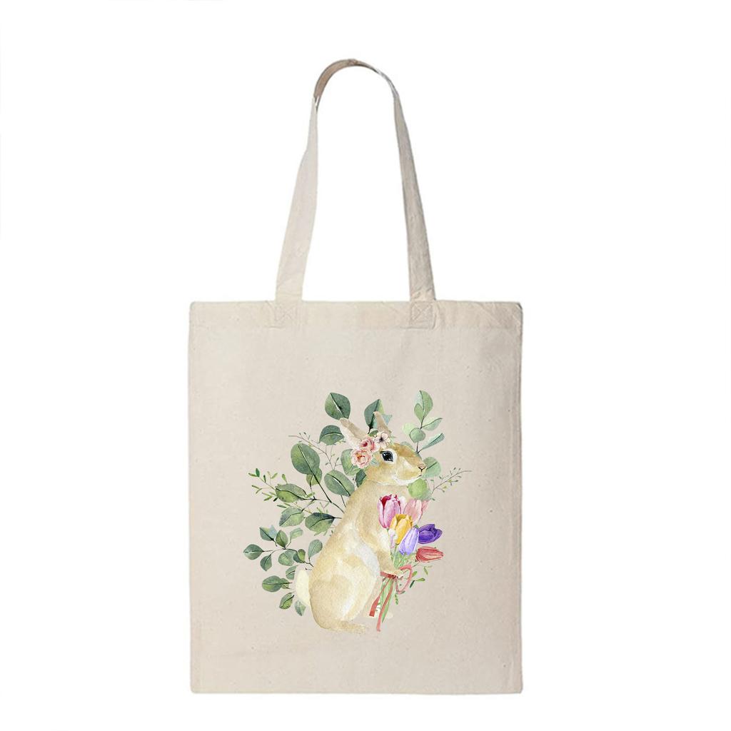 תיק בד ידידותי לסביבה ורב-תכליתי - מושלם לקניות, אחסון וספרים