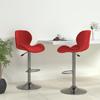 Day and Night - Day and Night Kitchen Stools 2 Pcs Red Velvet