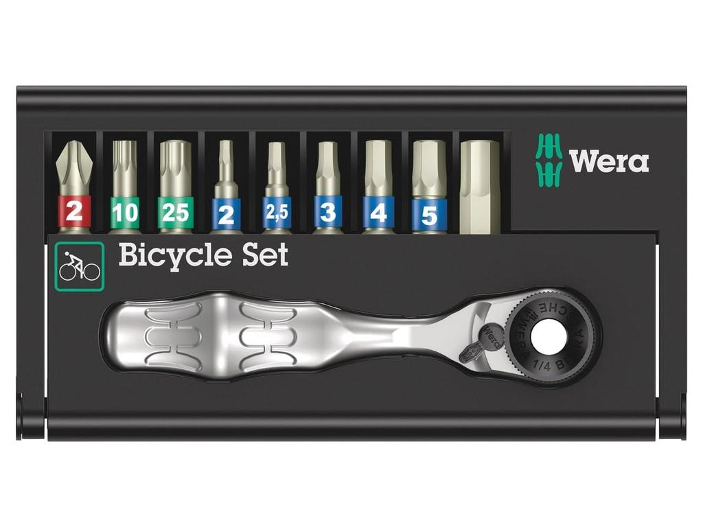 WERA Bicycle Maintenance Maintenance Tool Set 004177 10-piece