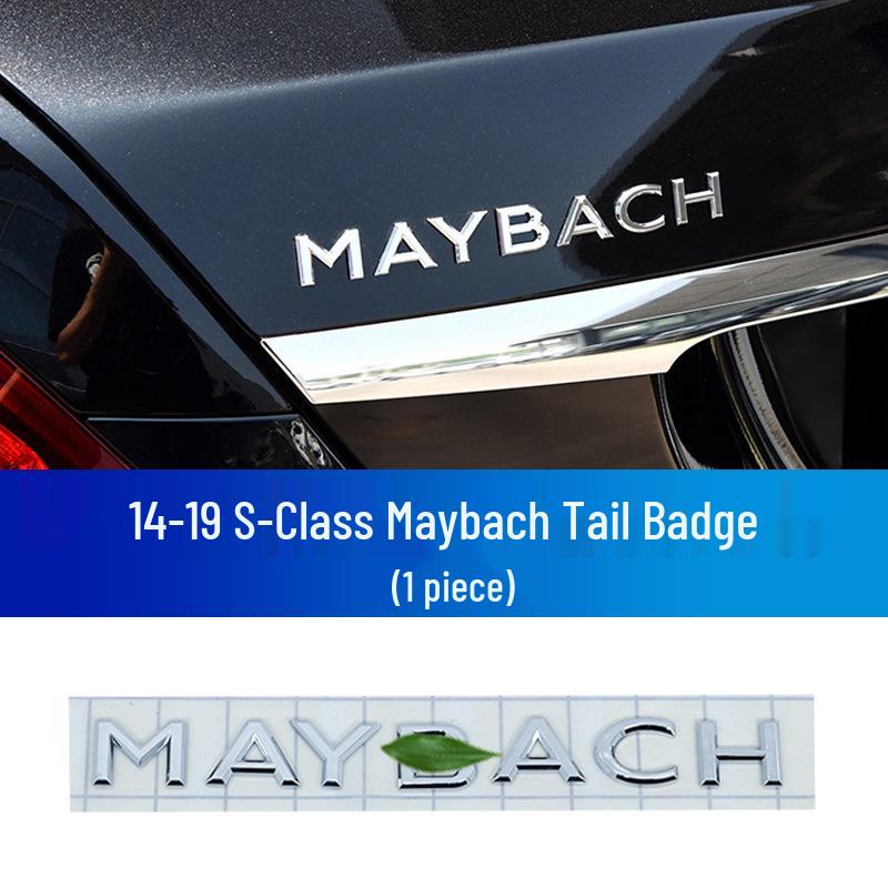 Mercedes-Benz Maybach S-Class Rear Bumper Chrome & Decorative Strips for S400, S500, S600.