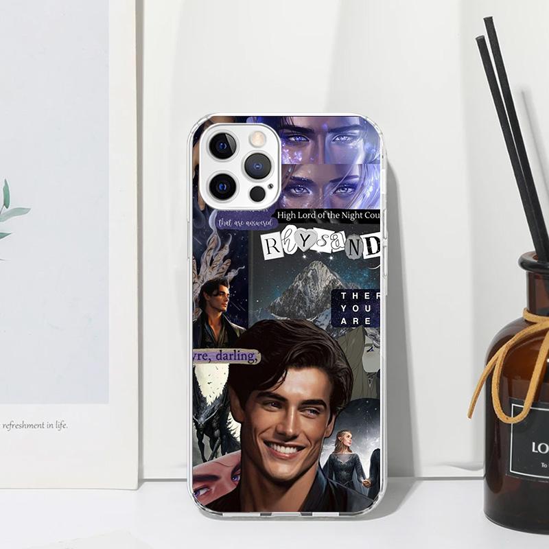 A Court Of Mist And Fury Phone Case For Iphone 17 Air 16 15 Plus 16E 14 Pro Max 13 Mini 12 11 7 8 SE Fundas Soft Back Cover 17 A