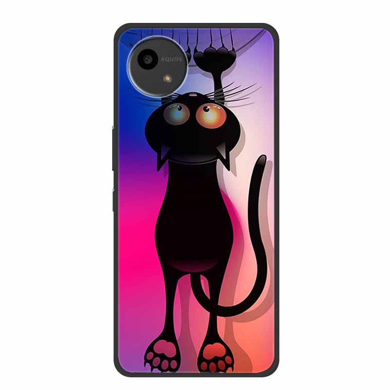 For SHARP AQUOS WISH4 Case Luxury TPU Soft Silicone Phone Cases Back Cover for Sharp Aquos Wish 4 Shockproof Love SH-52E Coque