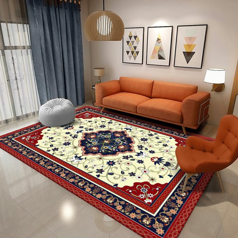 European Style Carpet Living Room Simple Coffee Table Sofa Bedroom Bedside Carpet Household Large Area Carpet