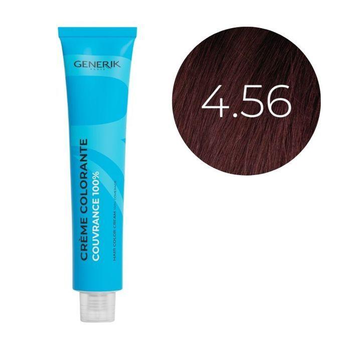 Generik Crème Colorante n°4.56 Châtain Acajou Rouge