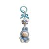 Christmas Labubu Kawaii Particles Keychain Bag Cell Phone Charm Key Chain Christmas Gift Cute Plush Charm