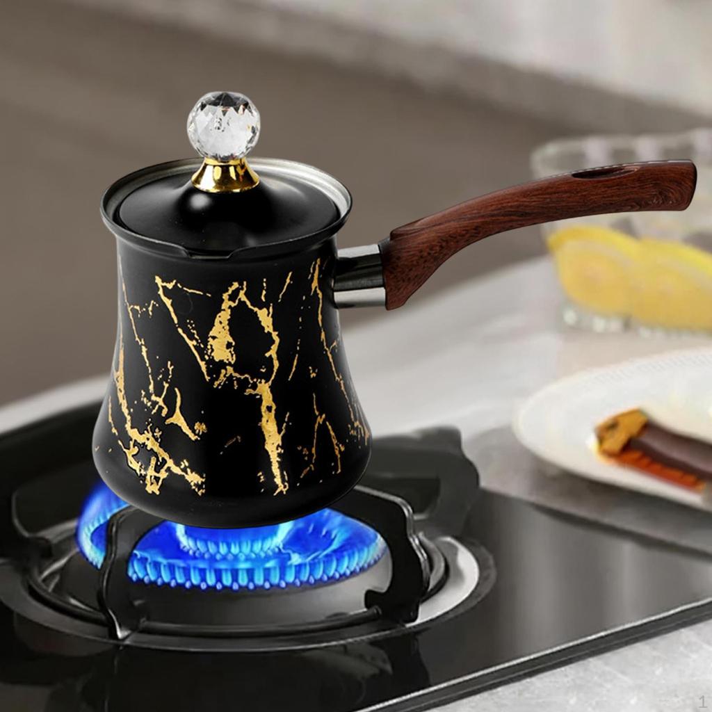 Coffee Pot Butter Warmer Jug Comfortable Grip Maker Chocolate Melting