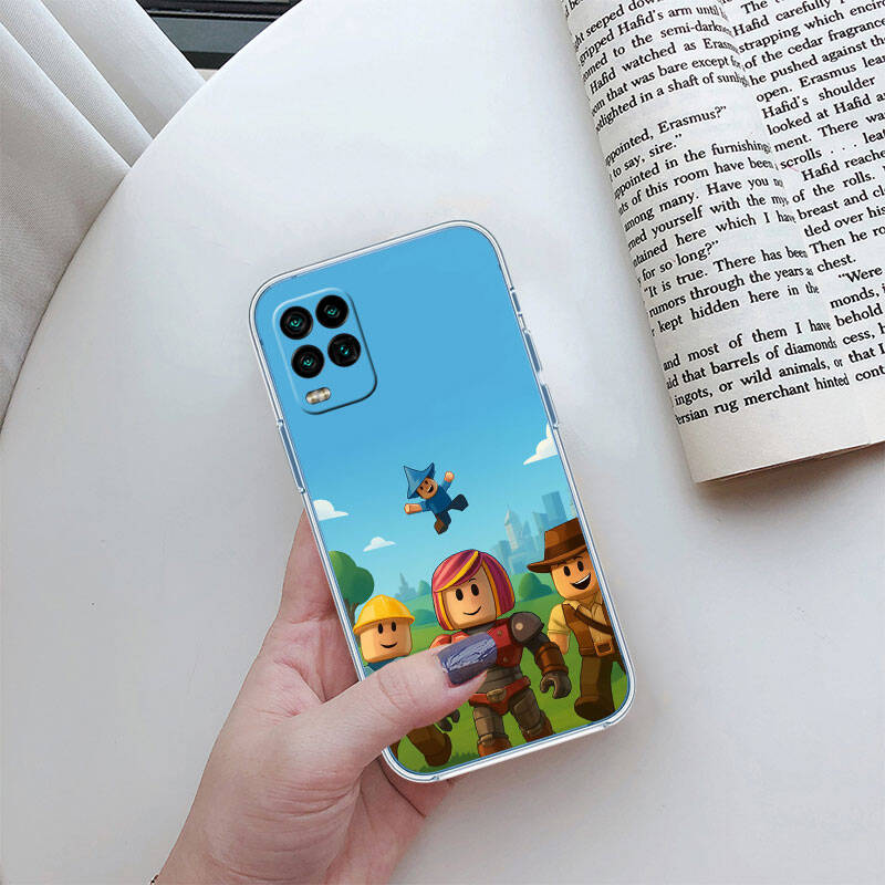 RT23 R-Robloxs Case for Motorola E7 G6 G7 G8 G9 Plus Power Play G10 G20 G04 E30 E40 E22 E20 E13 E15 G22 G23 G05 G75 G35 G55