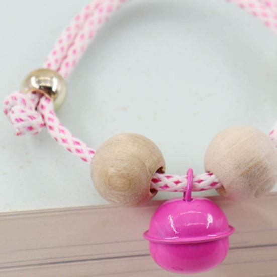 Obojek pro domácí mazlíčky s vlnitým tečkovaným vzorem proti vším Nastavitelný obojek pro kočky proti blechám s příslušenstvím Bell Pet