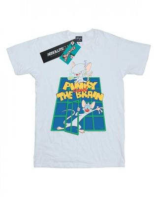Camiseta masculina Pinky e o laboratório do cérebro