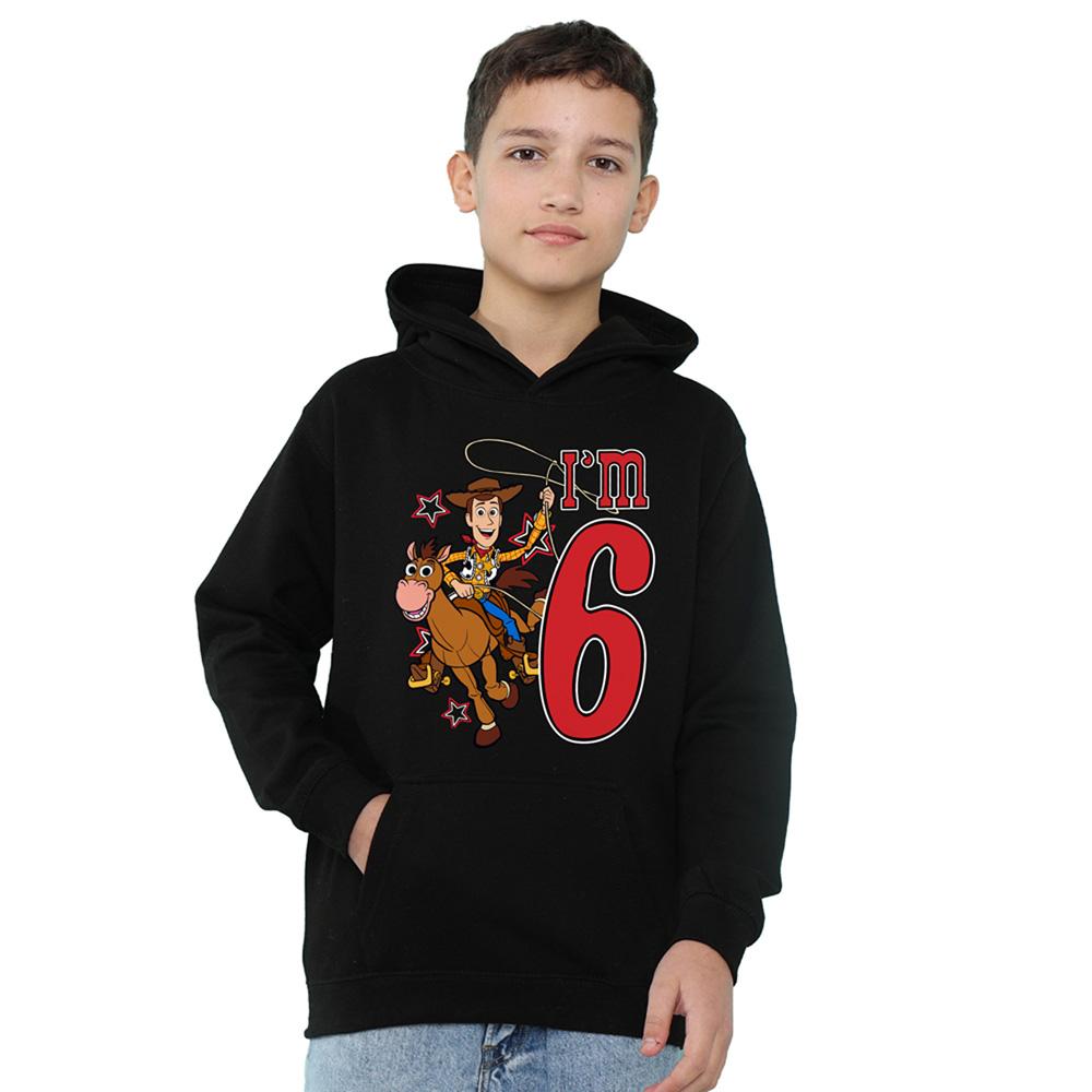 Toy Story Childrens/Kids IÂ´m 6 Woody Birthday Hoodie