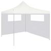 Pavilion Side Wall with Windows 6x2 M White