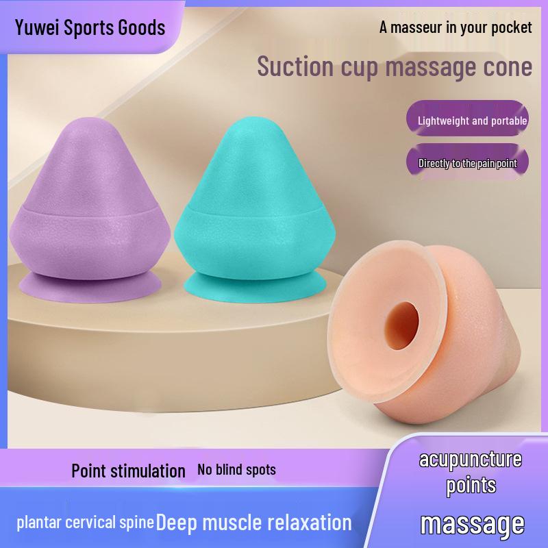 Silicone Muscle Relaxation Ball for Fascia, Sole, Back, Waist, Shoulder, and Neck Massage.