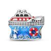 925 Silver Luminous Blue Ocean Series Octopus Starfish Charms Beads For Women Fit Bracelet DIY Jewelry Gifts