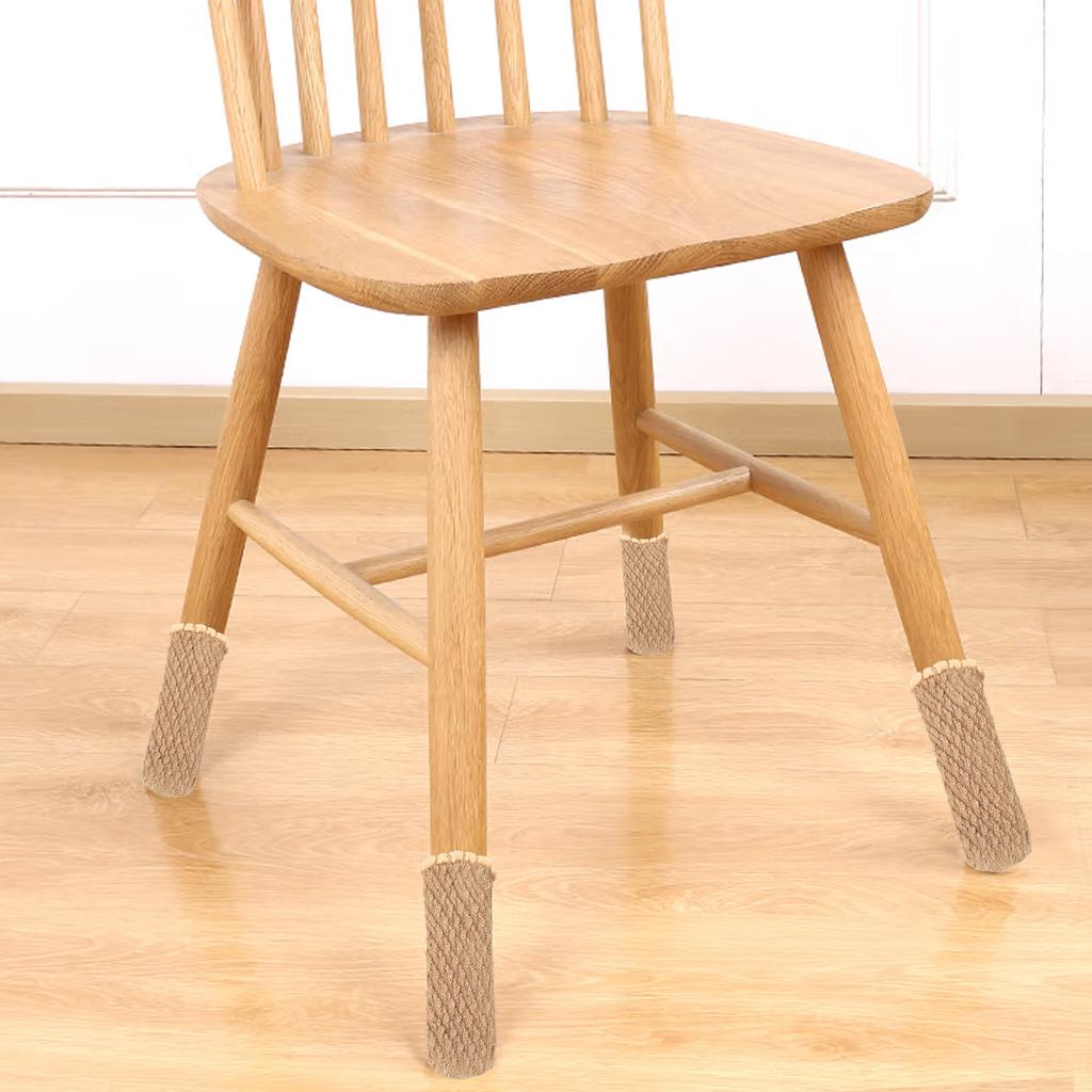 20Pcs Thickened Knitted Table Chair Leg Floor Protectors Covers Furniture Leg Socks for Hardwood Floors