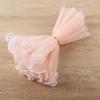 Pearl Lace Net Flower Wrap Paper Lace Mesh Bouquet Packaging  Holiday Party Decoration