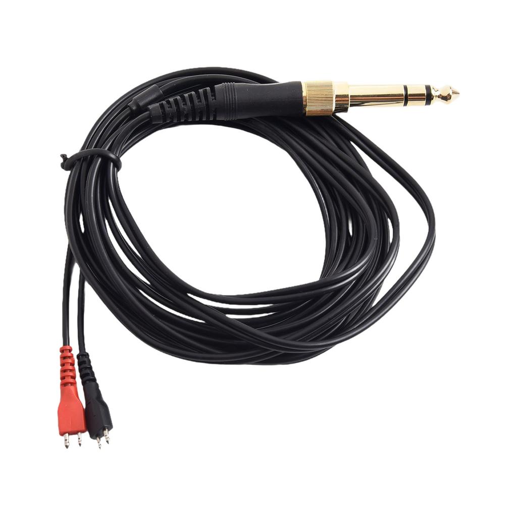Replacement Headset Audio Cable Black Plastic 2 Meter Earphone Accessories