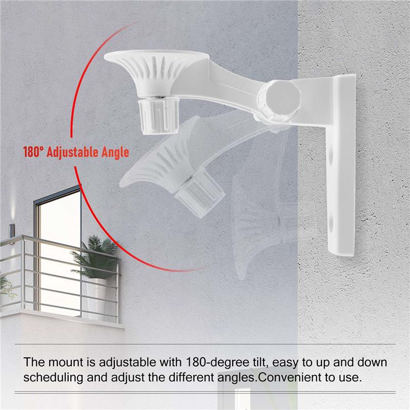 B03B-Wall Mount Bracket Cam Storage Stand Holder 180 Degree Adjustable For Cloud Camera 291 Series Wifi Home Security Camara