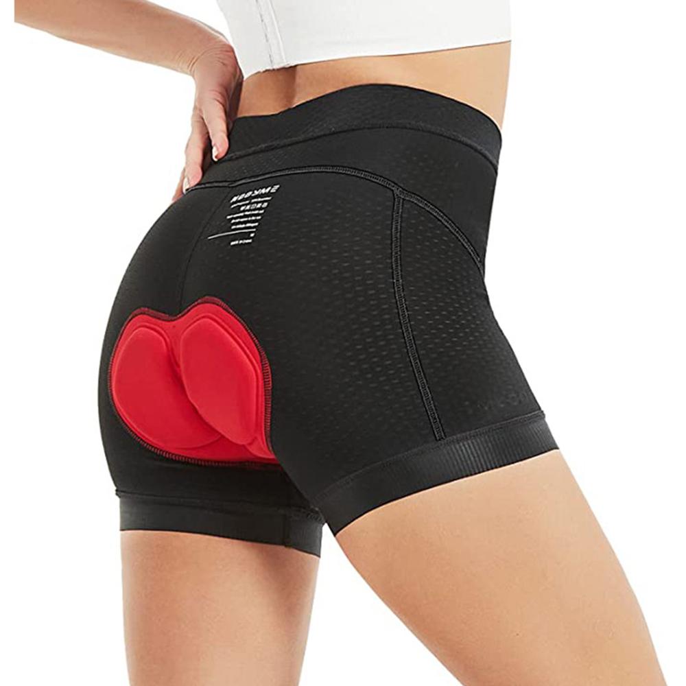 1PCS Men s High Density Sponge Padded Cycling Underwear Bike Shorts Underwear MTB Liner Road Biking Bicycle S чёрный