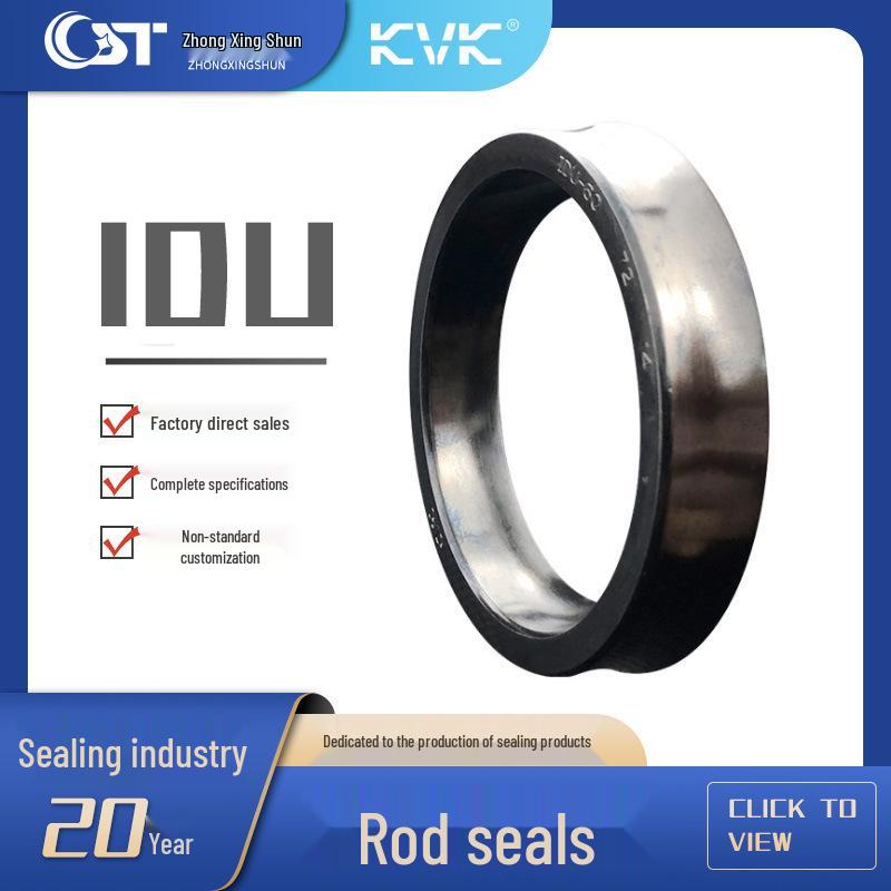 Fluororubber O-Ring Piston Rod Seal - KVK & Dingji Industrial Seals IDU