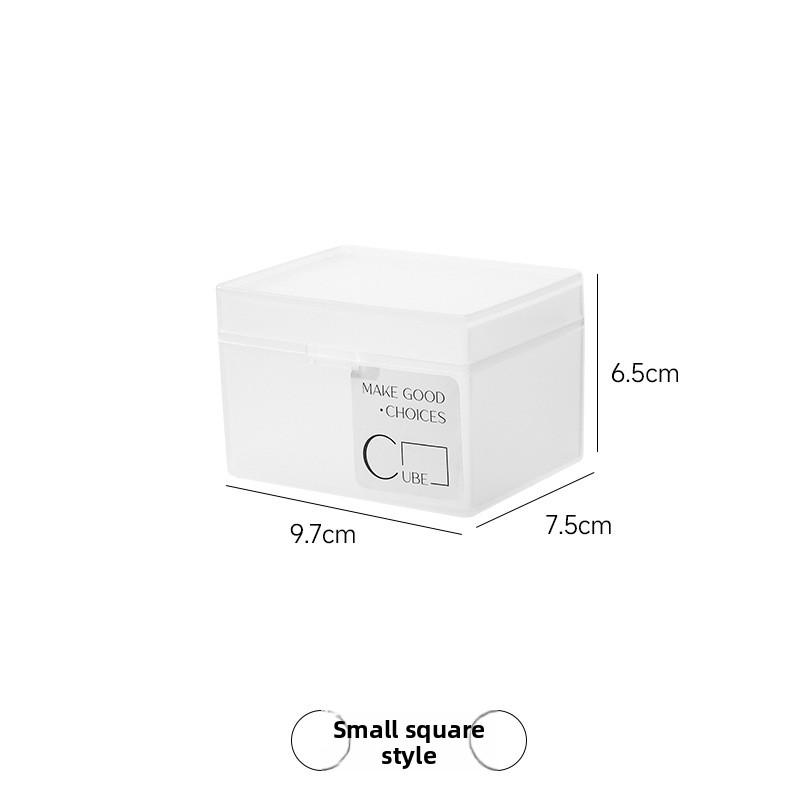 Tischstaubdichte Einschublade mit Deckel für kleine Gegenstände Tragbare Aufbewahrungsbox