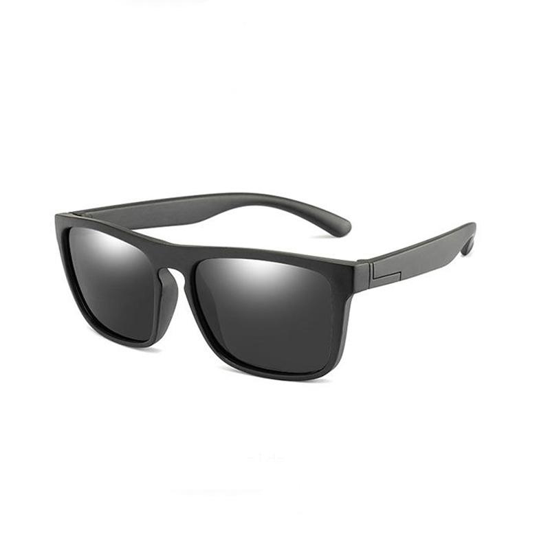 Blue Frame Square Myopia Sunglasses Polarized Shortsighted Prescription Sun Glasses for Children Boys Girls 0 -0.5 -0.75 To -6.0