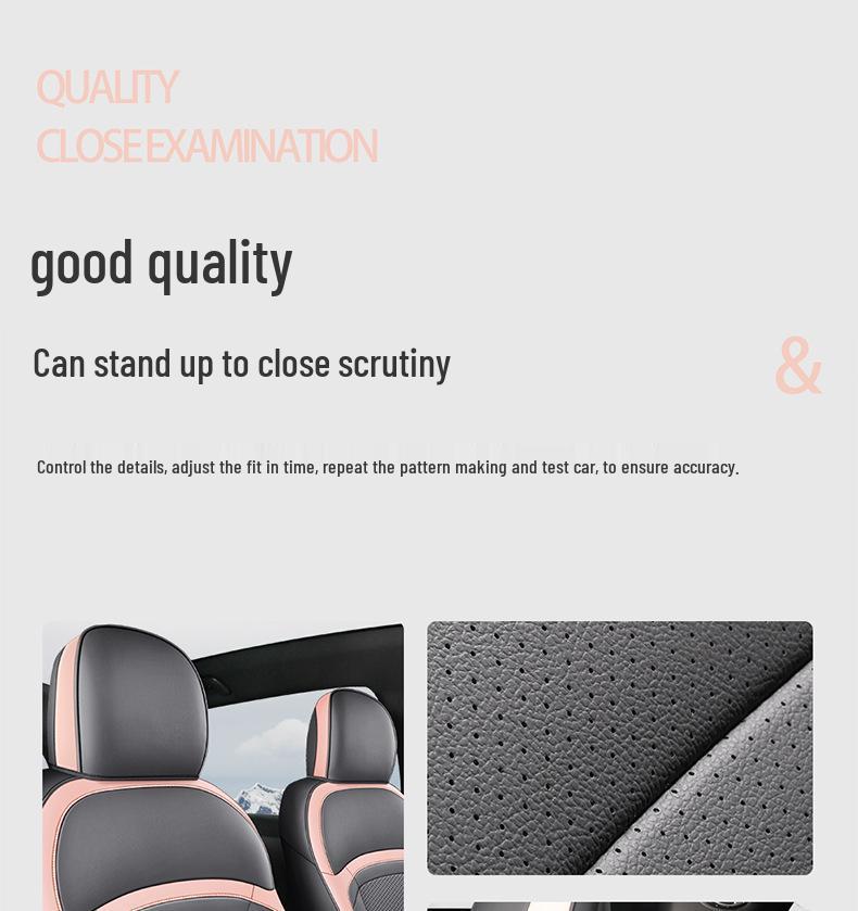 GAC Aion Y Car Seat Cover: Universal, All-Season, Full Wrap Leather Cushion