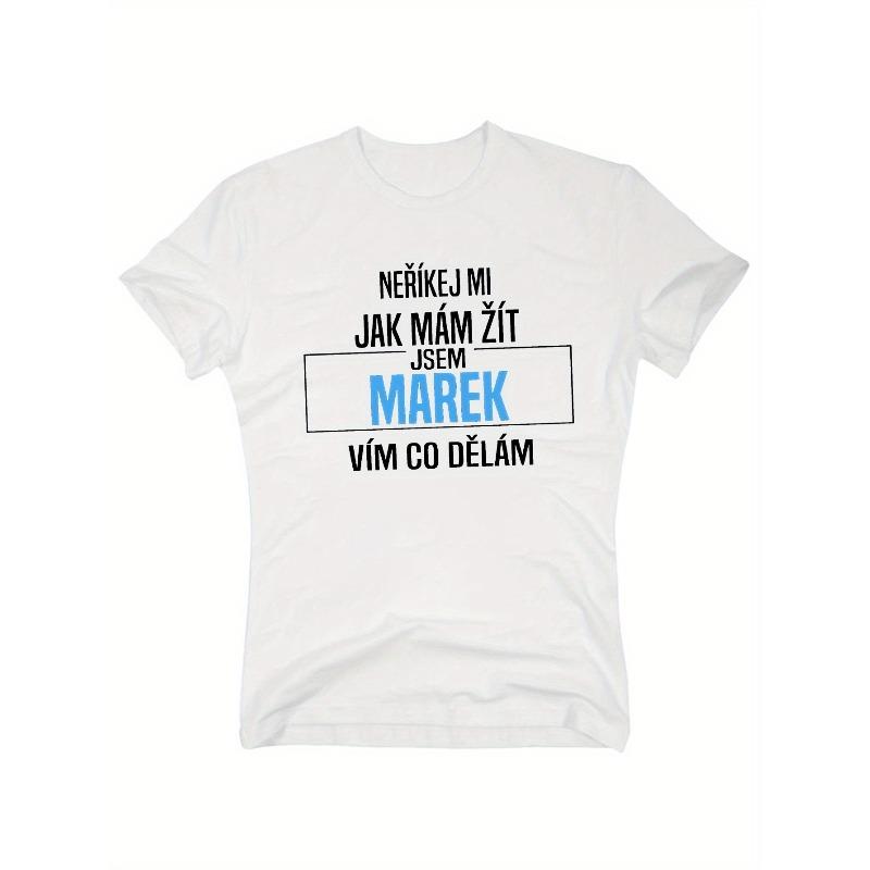 European Size Sarcastic Men S Short-Sleeve Summer T-Shirt with Amusing Czech Humor S