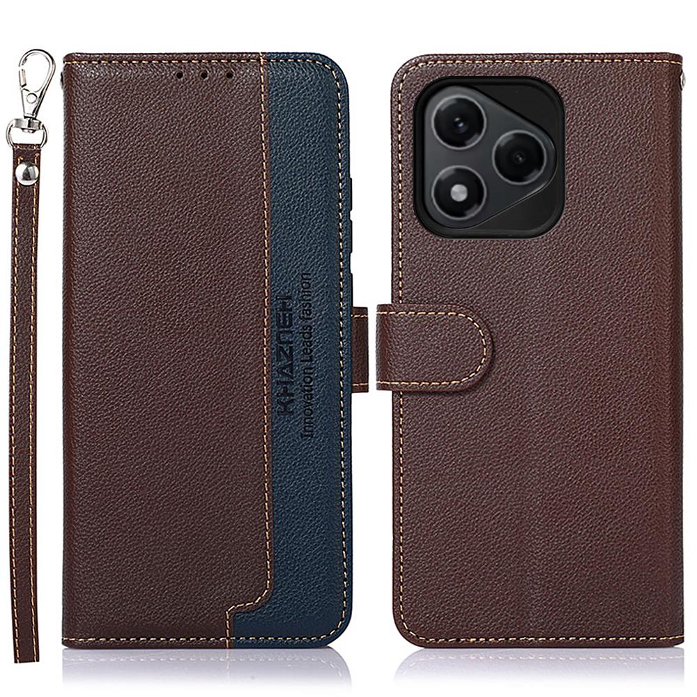 KHAZNEH For Honor 400 Lite Case RFID Blocking Wallet PU Leather Phone Cover