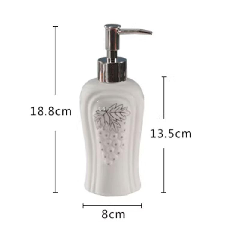 350ml soap dispenser bathroom hand sanitizer bottle shampoo and shower gel dispenser bottle bathroom accessories cup dispenser