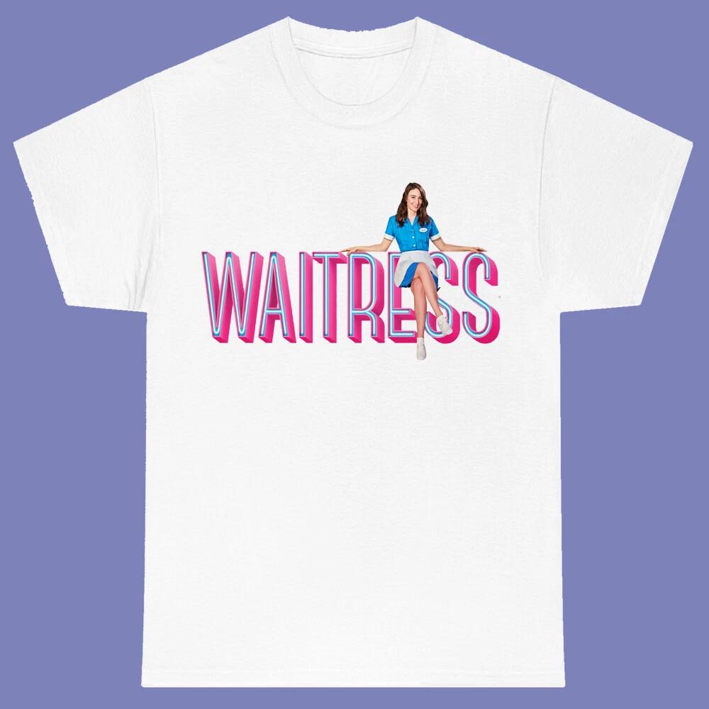 Joe s Pie Diner Waitress Movie Men s White Size S-3XL 3XL