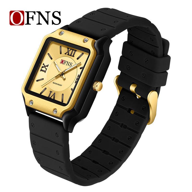 OFNS Quartz Student Watch: Waterproof, Luminous Alloy for Exams