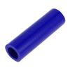 X AUTOHAUX 1 Piece Inner Diameter 20mm/0.79" Length 100mm/3.94" 0 Degree Straight Blue Car