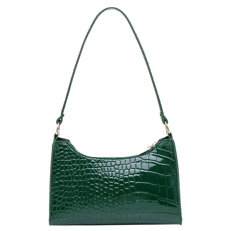 Armpit-Tasche mit Steinmuster, Damen-Handtasche, Lässige und modische Damen-Handtasche