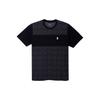 Ss22 Logo All Over Print Spliced Short Sleeve T-Shirt Men Tops Black C9602-R8E