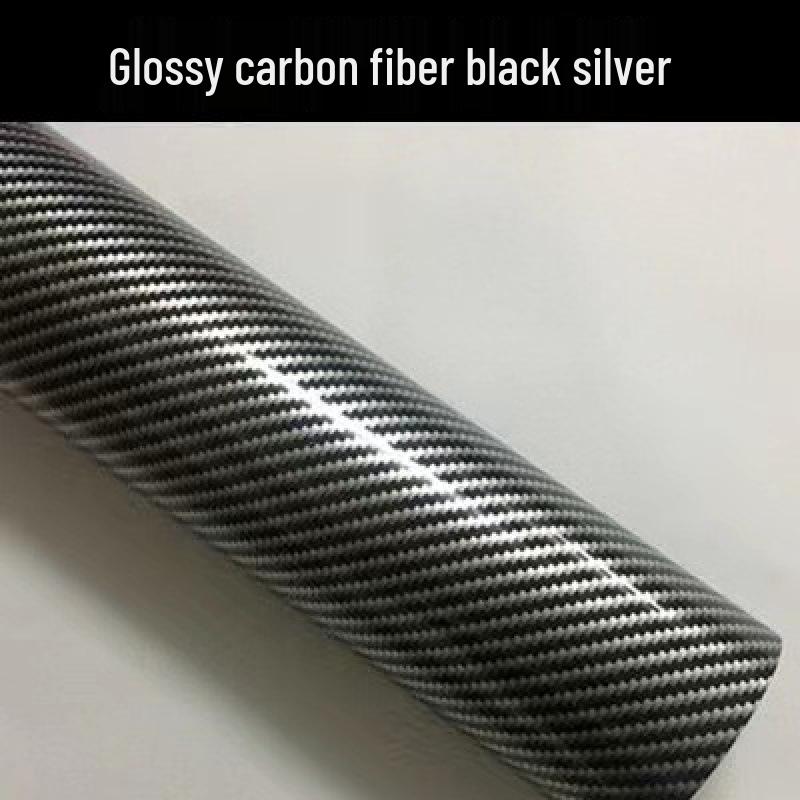 High Gloss Carbon Fiber Car Wrap - 3D/4D/5D/6D Matte & Glossy Finish