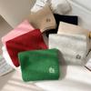 Embroidered Bunny Knitted Scarf Women's Autumn and Winter Korean Version Japanese Versatile Ins Tide Cute Student Wool Scarf