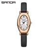 Fashin Sanda top brand 1123 elegant design Roman numerals square dial waterproof quartz movement business women's analog watch