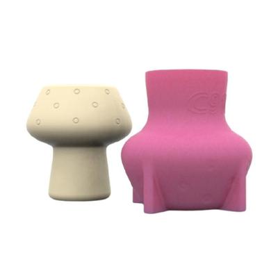 Elegant Mushroom Shaped Sturdy Silicone Flower Pots Mould Tool Must Have Accessory for Home Use Resin Art Enthusiasts